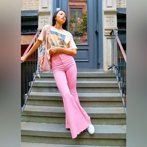 Free People 🌸 Just Float on flare .Color:Pasadena pink/ SOLD OUT ON FREE…